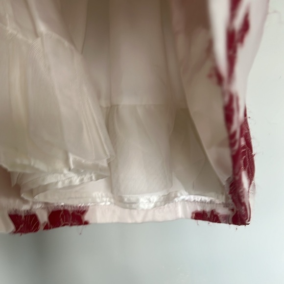 Gymboree Red& white special occasion dress size 3T - Picture 3 of 7